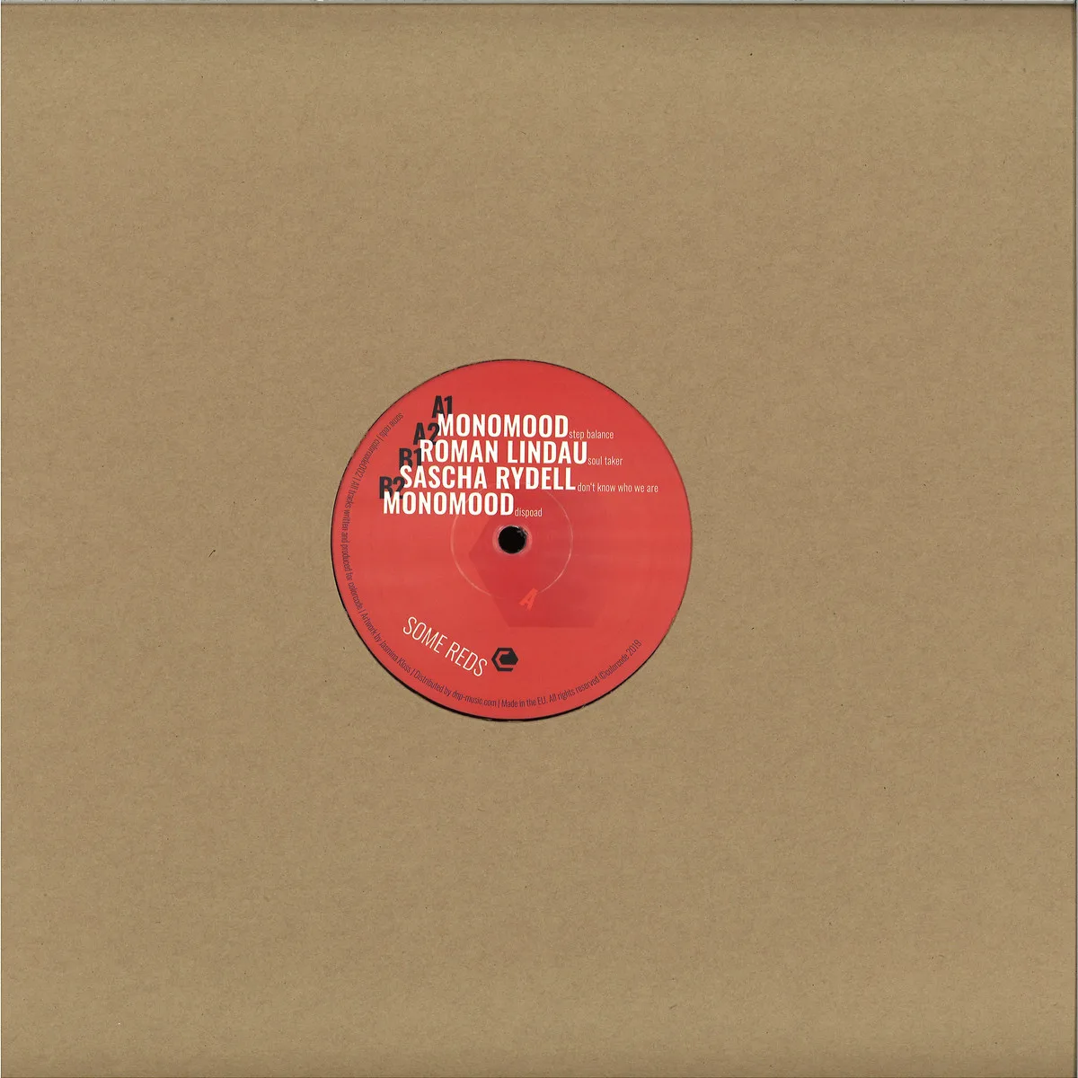 Back cover — Roman Lindau/Sascha Rydell/Monomood — Some Reds