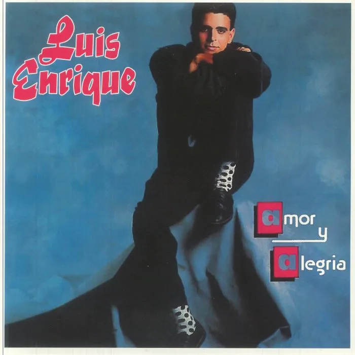Лицевая сторона обложки — Luis ENRIQUE — Amor Y Alegria (reissue)