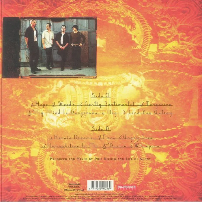 Back cover — LIFE OF AGONY — Soul Searching Sun (reissue)