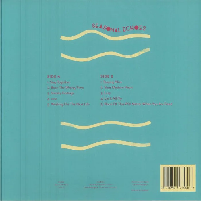 Back cover — CLUB 8 — Seasonal Echoes