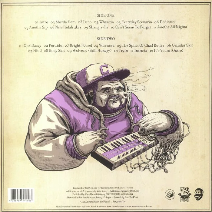 Back cover — BRENK SINATRA — Gumbo 2: Pretty Ugly