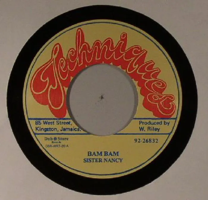 Лицевая сторона обложки — SISTER NANCY / KING TUBBY — Bam Bam