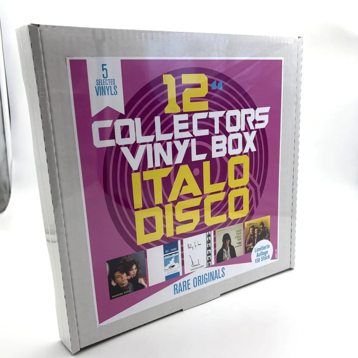 Front cover — Various — 12" Collector's Vinyl Box: Italo Disco 5x12"