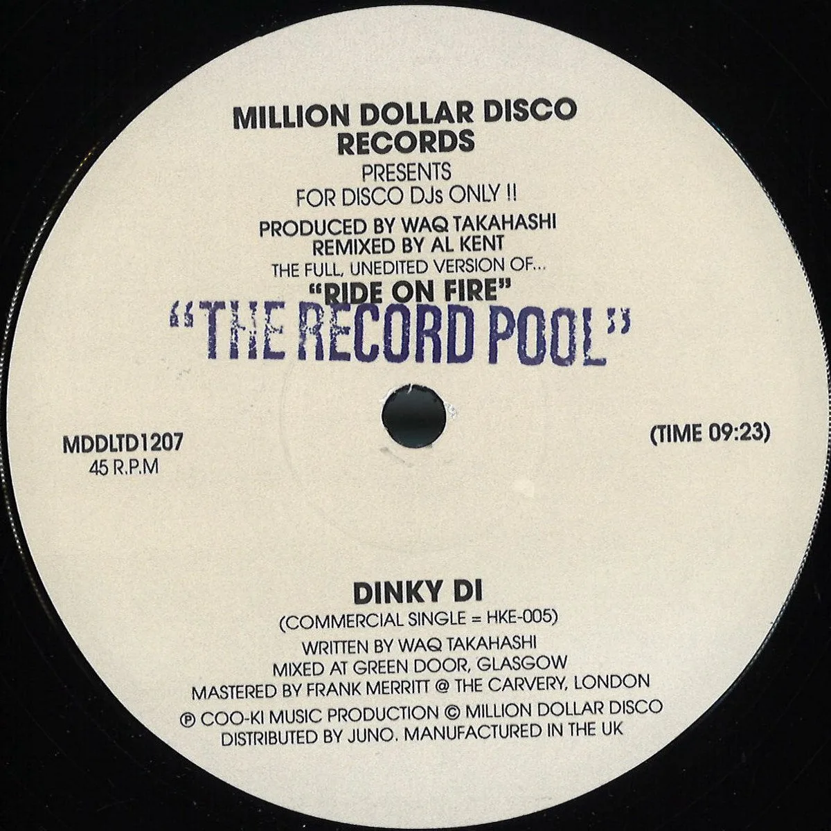 Dinky Di — Ride On Fire