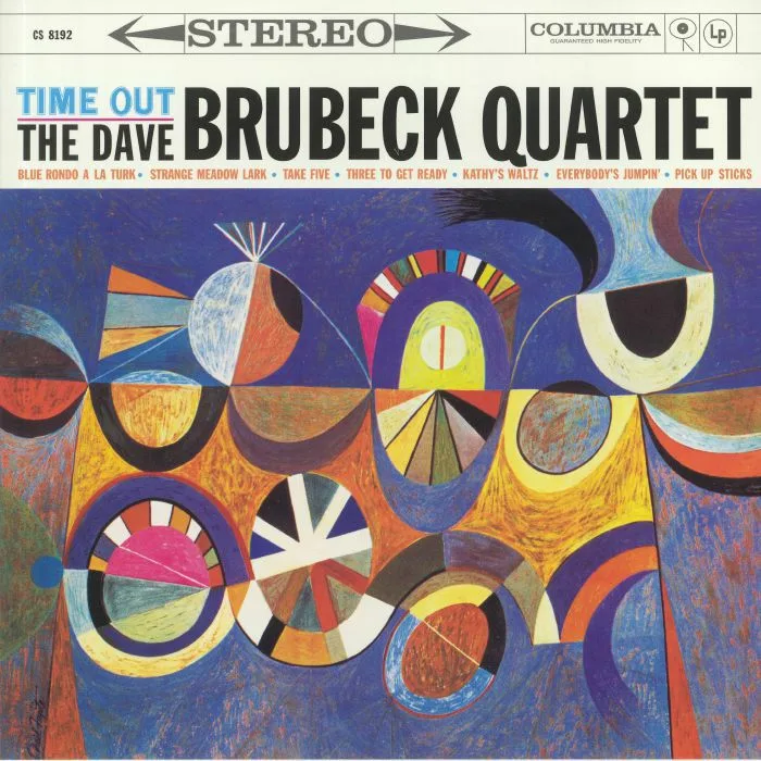 Лицевая сторона обложки — The DAVE BRUBECK QUARTET — Time Out (Fantasy 45 Series) (B-STOCK)