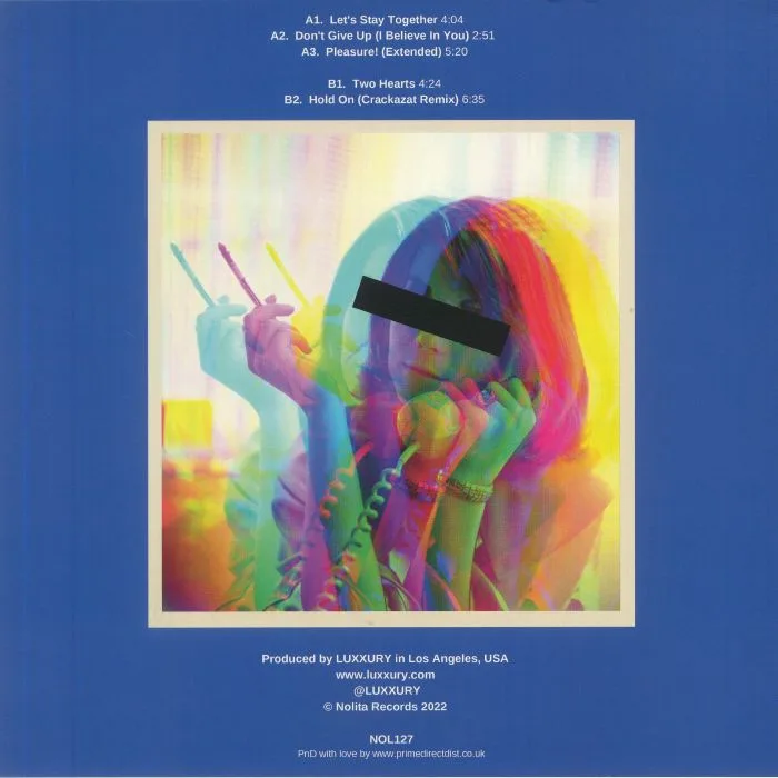 Back cover — LUXXURY — Moody Disco Vol 1