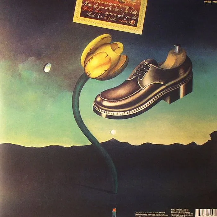 Back cover — Nick DRAKE — Pink Moon (reissue)