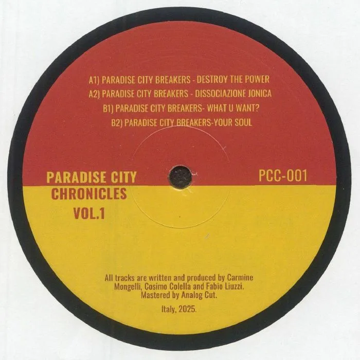 Лицевая сторона обложки — PARADISE CITY BREAKERS — Paradise City Chronicles Vol 1
