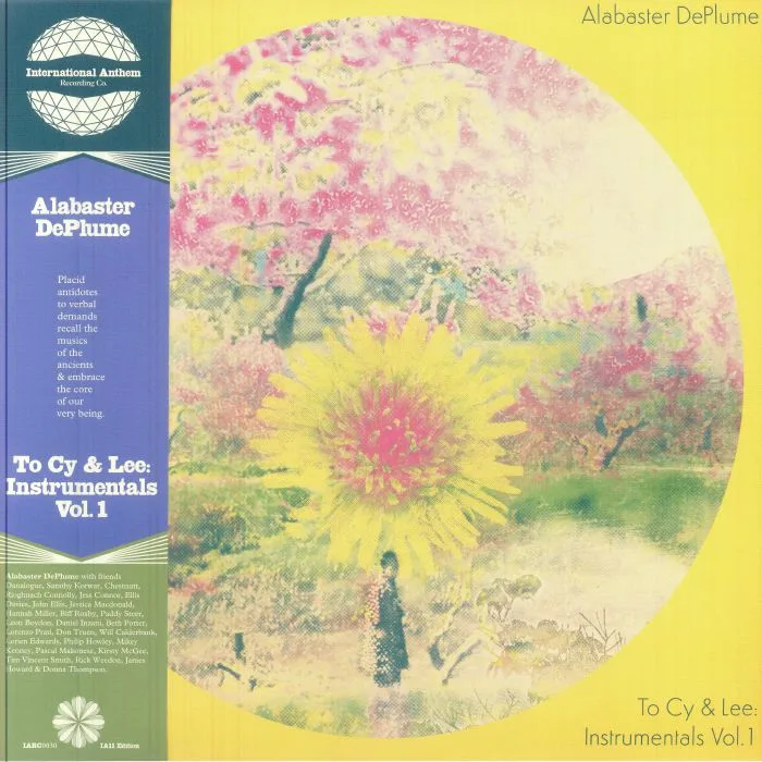 Front cover — Alabaster DePLUME — To Cy & Lee: Instrumentals Vol 1 (IA11 Edition)