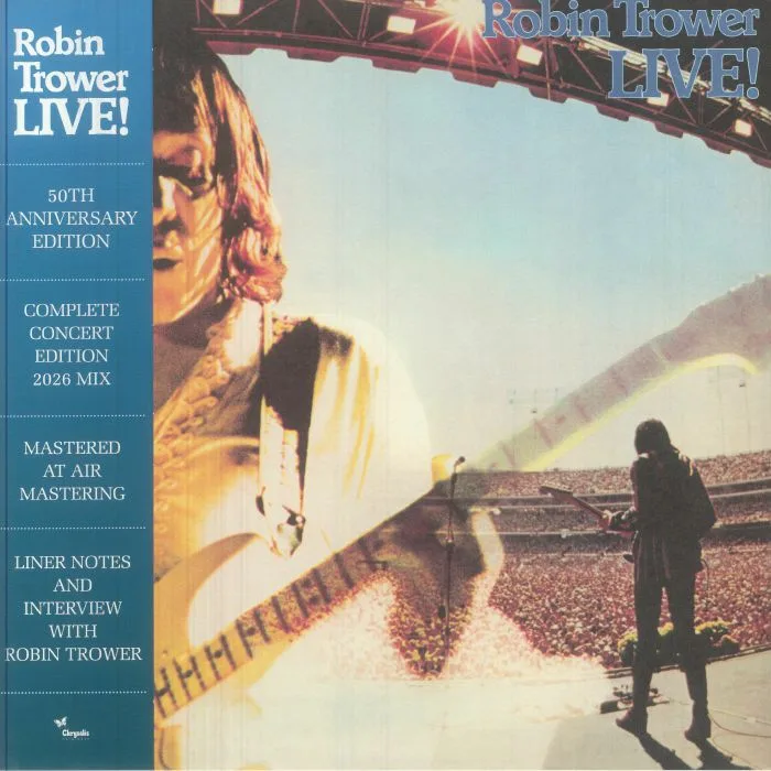 Robin TROWER — Robin Trower Live! (50th Anniversary Edition)