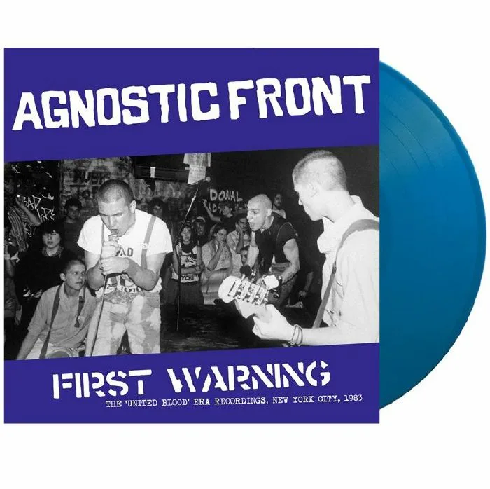 AGNOSTIC FRONT — First Warning: The United Blood Era Recordings New York City 1983
