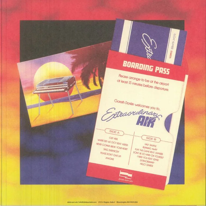 Back cover — Gareth DONKIN — Extraordinary