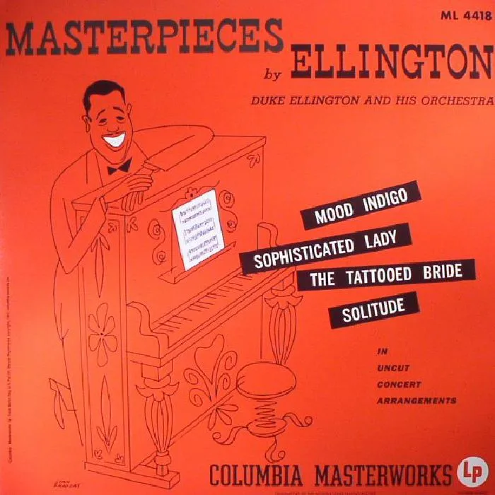 Front cover — Duke ELLINGTON & HIS ORCHESTRA — Masterpieces By Ellington
