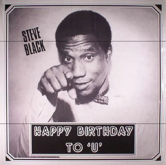 Front cover — Steve BLACK — Happy Birthday To U
