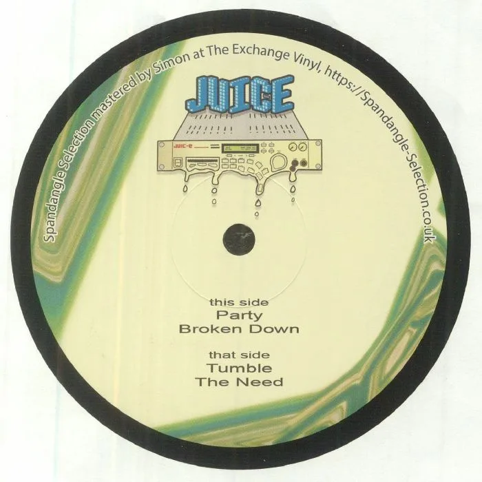 Front cover — JUIC E — Spandangle Selection Vol 28