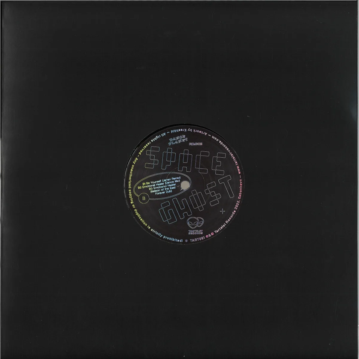 Back cover — Space Ghost — Dance Planet Remixes