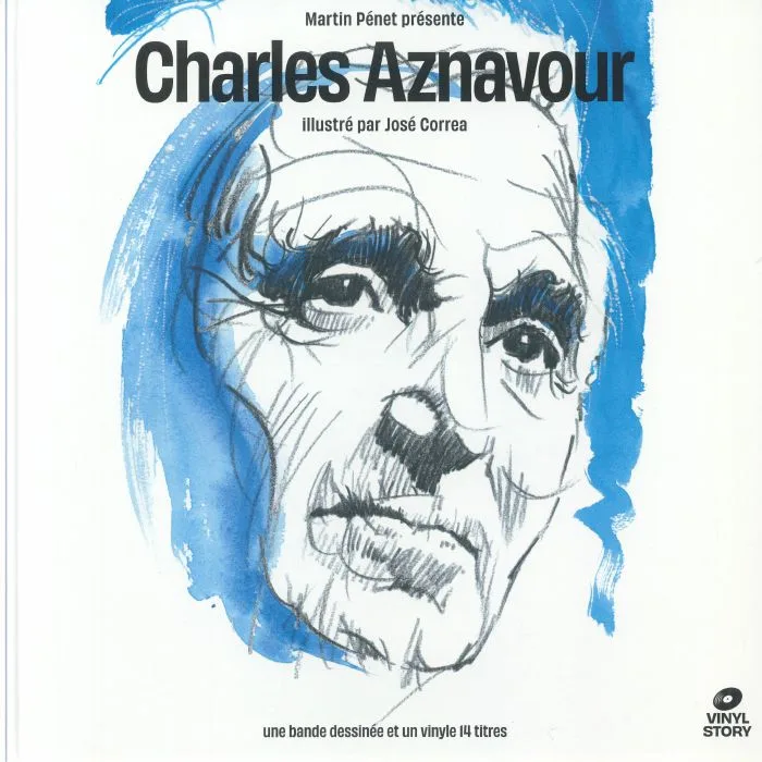 Лицевая сторона обложки — Charles AZNAVOUR — Vinyl Story