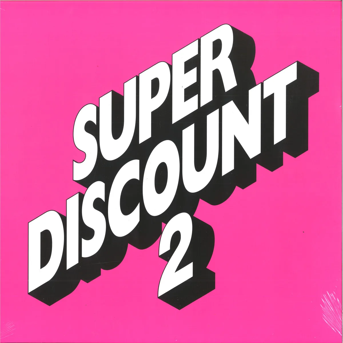 Лицевая сторона обложки — Etienne De Crecy — Super Discount 2 LP 2x12"