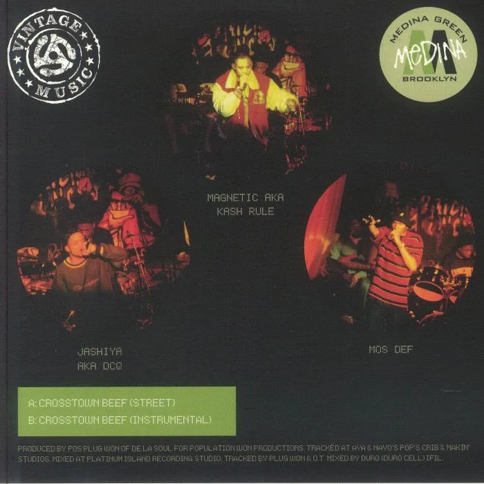 Back cover — MEDINA GREEN — Crosstown Beef