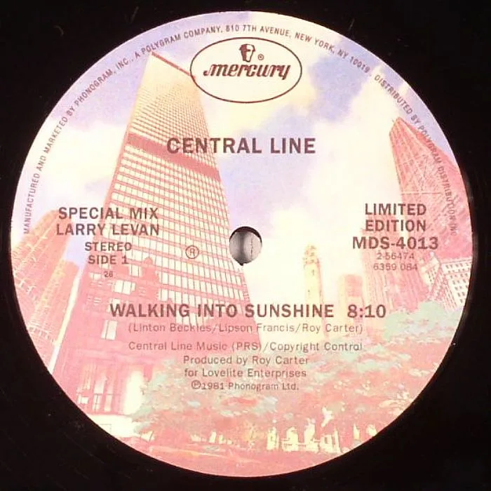 CENTRAL LINE — Walkin Into Sunshine