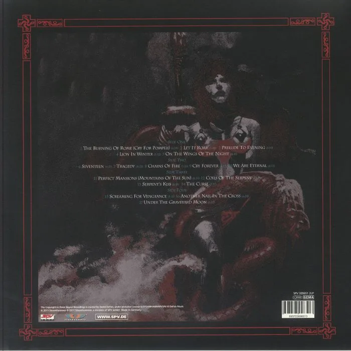 Back cover — VIRGIN STEELE — Age Of Consent