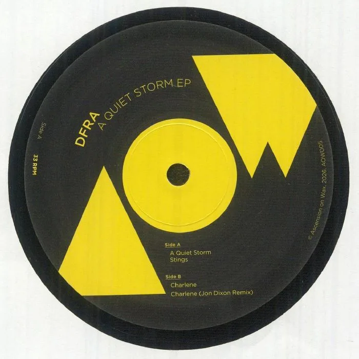 Front cover — DFRA — A Quiet Storm EP
