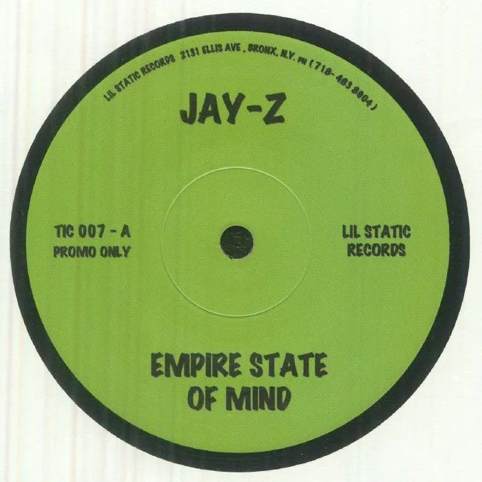 JAY Z — Empire State Of Mind: Small Hole Edition (reissue)