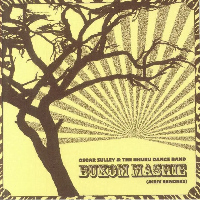 Лицевая сторона обложки — Oscar Sulley & The Uhuru Dance Band — Bukom Mashie