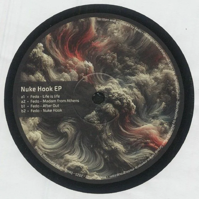 Back cover — FEDO — Nuke Hook EP