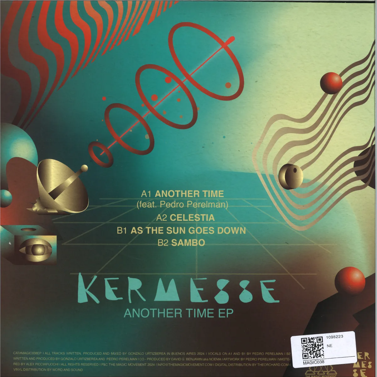 Обратная сторона обложки — Kermesse — Another Time EP