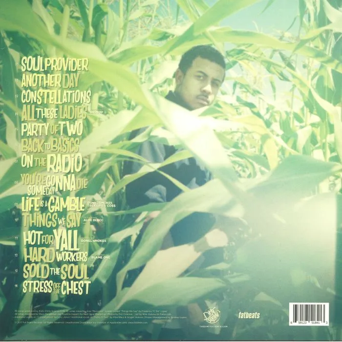 Back cover — BLU & EXILE — In The Beginning: Before The Heavens