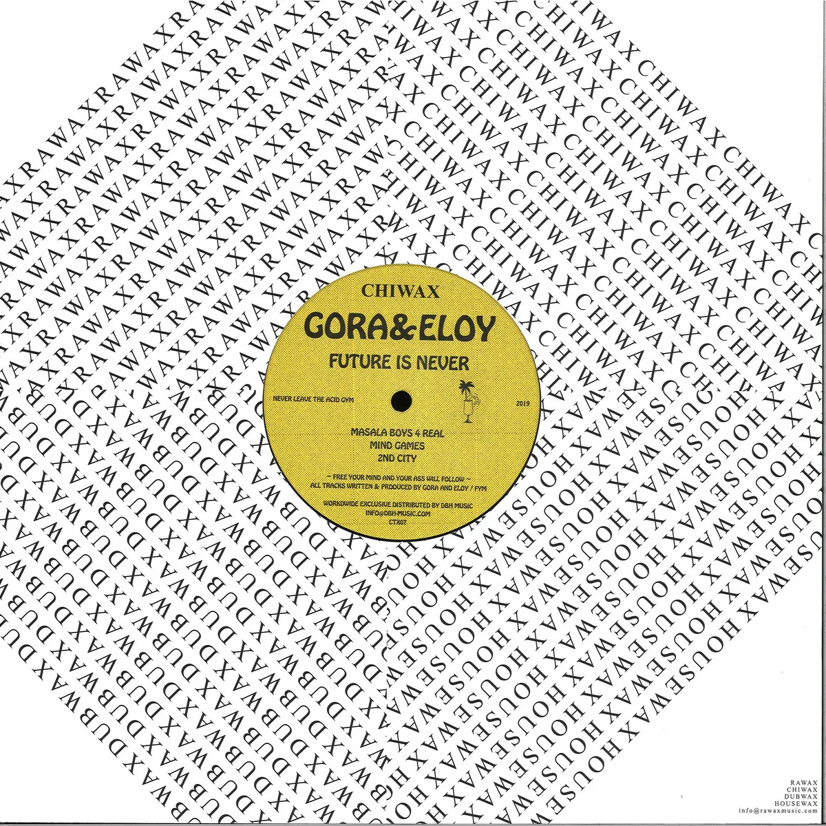 Back cover — Gora&Eloy — The Future Is Never