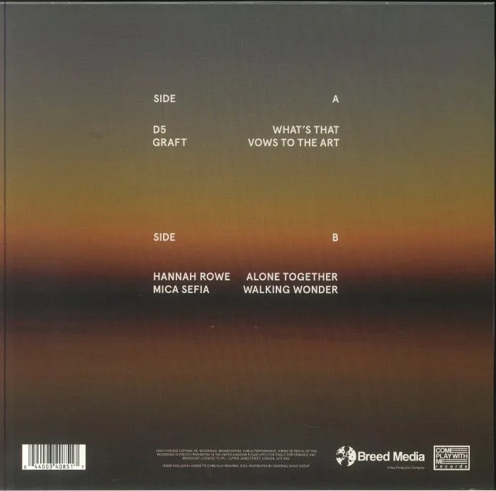 Back cover — VARIOUS — Come Play With Breed Vol 2
