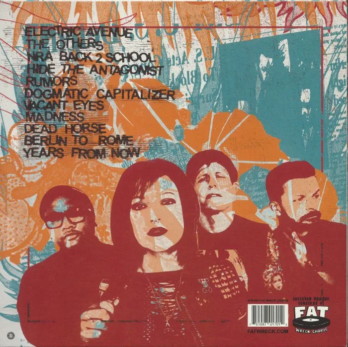 Back cover — The LAST GANG — Obscene Daydreams