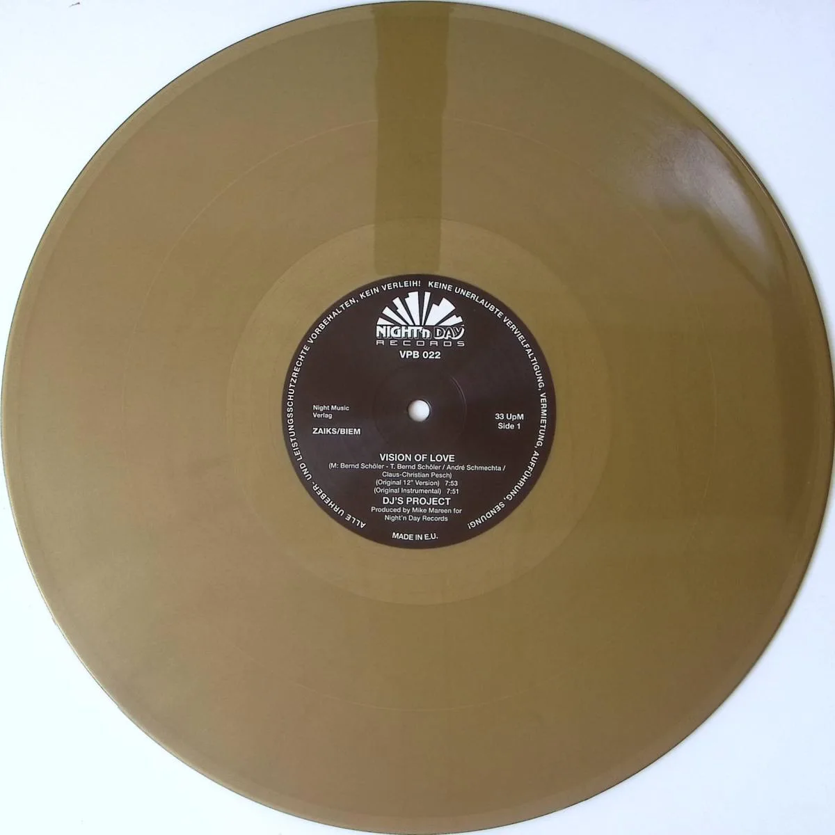 Dj's Project — VISION OF LOVE EP