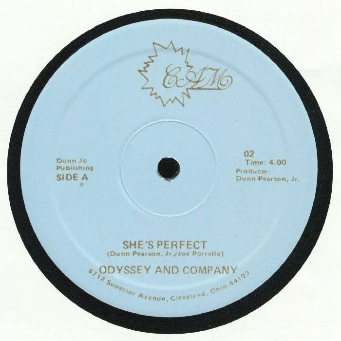 Лицевая сторона обложки — ODYSSEY & COMPANY — She's Perfect (reissue)