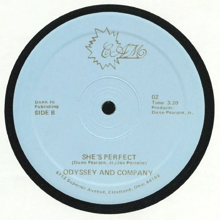 Обратная сторона обложки — ODYSSEY & COMPANY — She's Perfect (reissue)