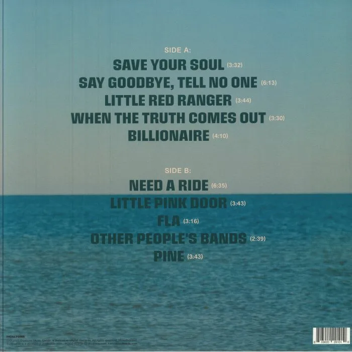 Back cover — Kathleen EDWARDS — Billionaire