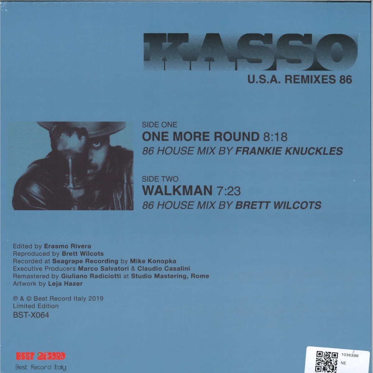 Back cover — Kasso — One More Round / Walkman