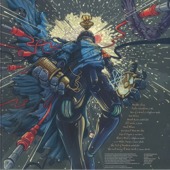 Back cover — BOP ALLOY aka SUBSTANTIAL / MARCUS D — Masters Of The Artistry
