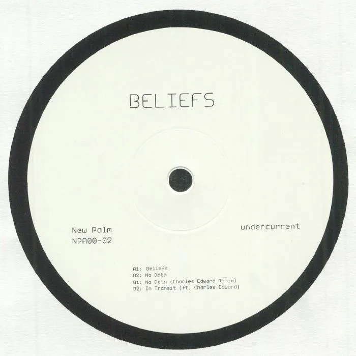 Лицевая сторона обложки — UNDERCURRENT — Beliefs EP