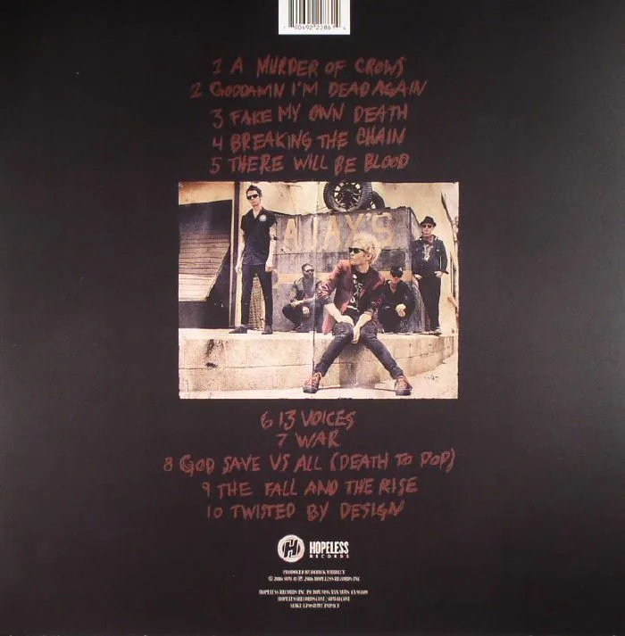 Back cover — SUM 41 — 13 Voices