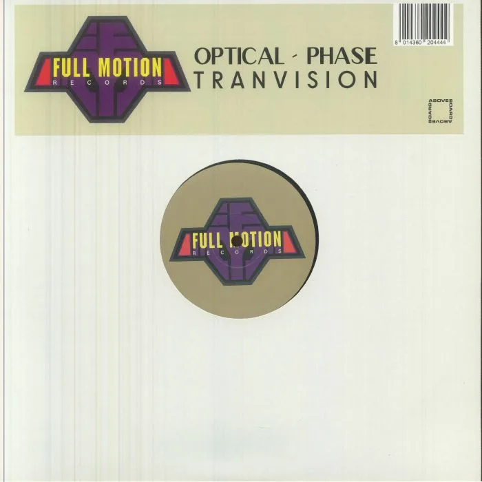 Front cover — OPTICAL PHASE — Tranvision (reissue)