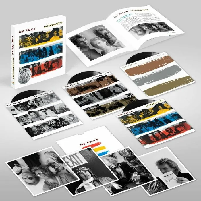 Лицевая сторона обложки — The POLICE — Synchronicity (Deluxe Edition)