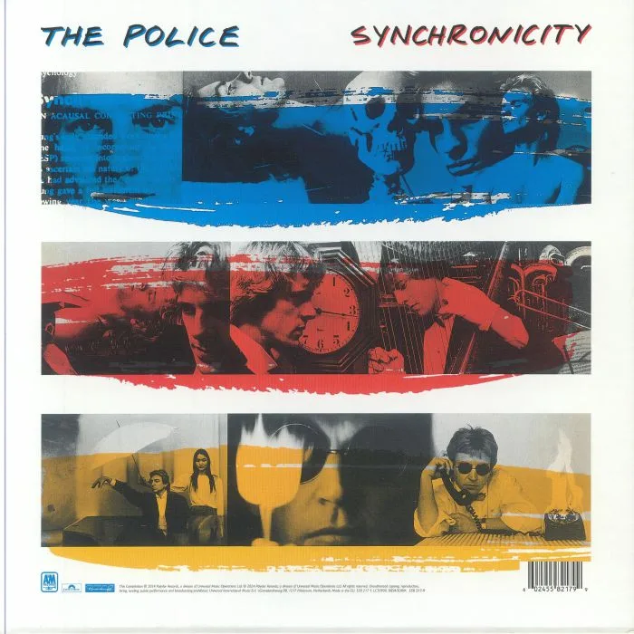 Обратная сторона обложки — The POLICE — Synchronicity (Deluxe Edition)