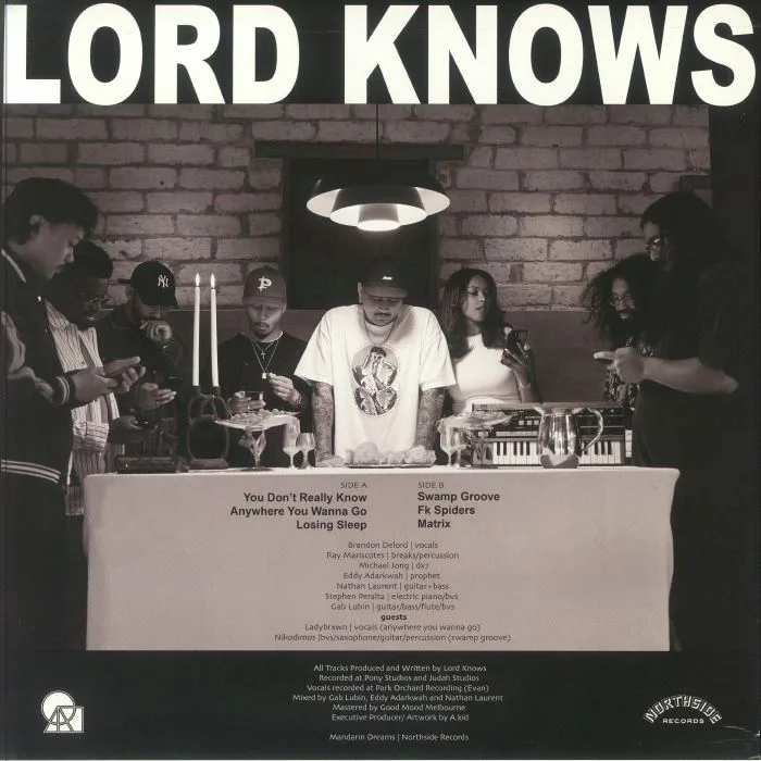 Обратная сторона обложки — LORD KNOWS — Lord Knows (Record Store Day RSD 2024)