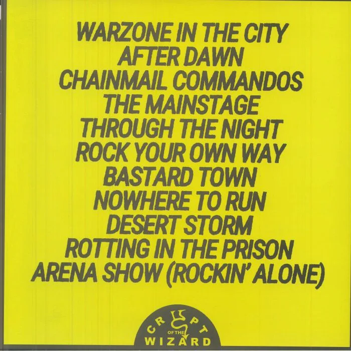 Back cover — STEROID — Chainmail Commandos