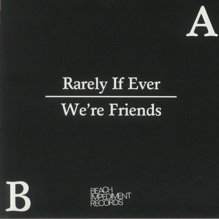 Back cover — VANITY — Rarely If Ever