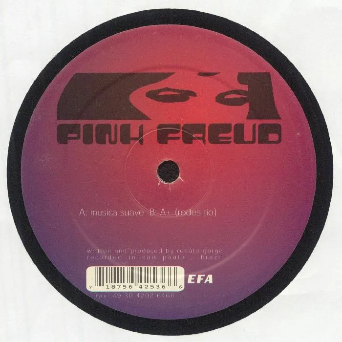 Back cover — PINK FREUD — Musica Suave (warehouse find)