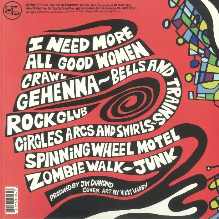 Обратная сторона обложки — The CYNICS — Spinning Wheel Motel